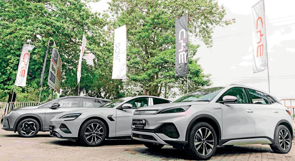 BYD-John Keells CG Auto open Moratuwa showroom, launch SEALION 5