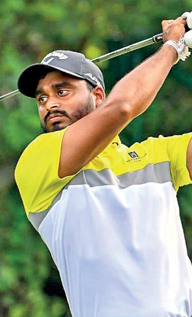 Chanaka takes lead at ranking golf
