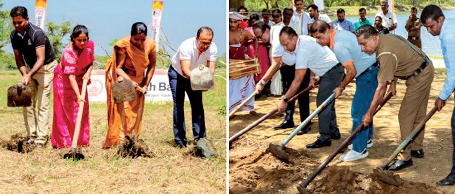 Sampath Bank begins restoration of another five tanks