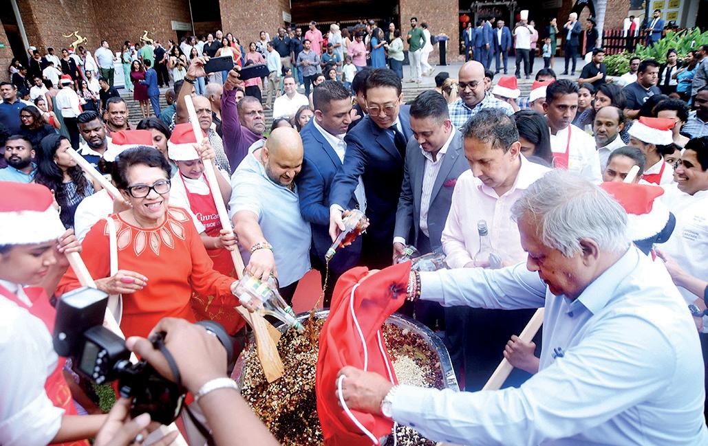 Cinnamon Lakeside commences festive season with annual Cake-Mixing ceremony