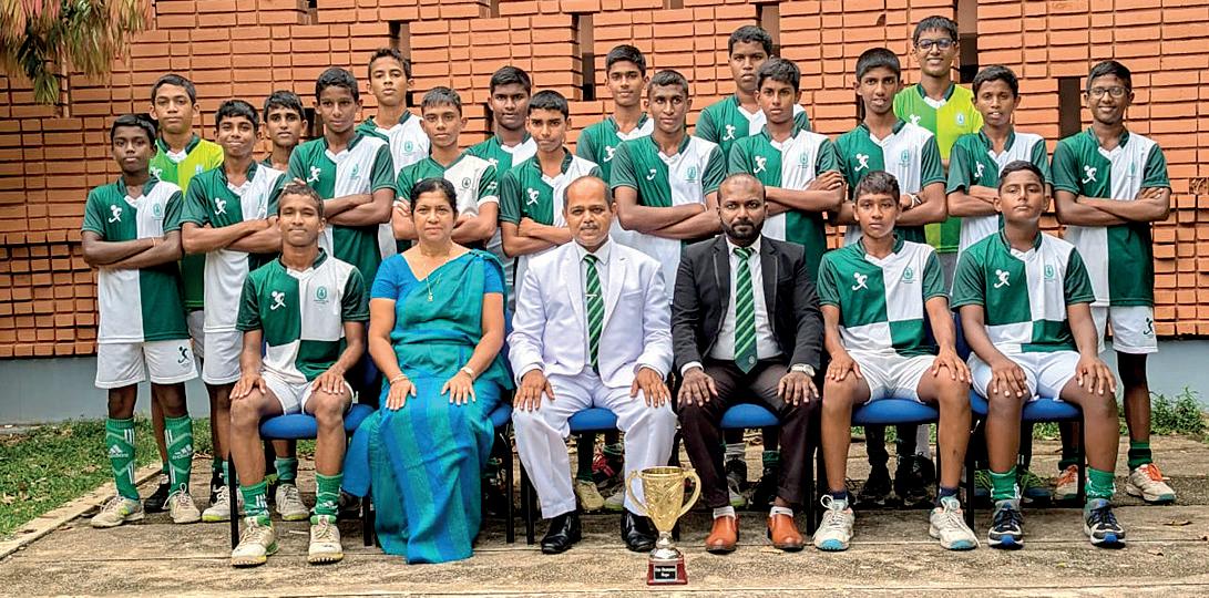 Isipathana U-16 hockey team declared joint champs