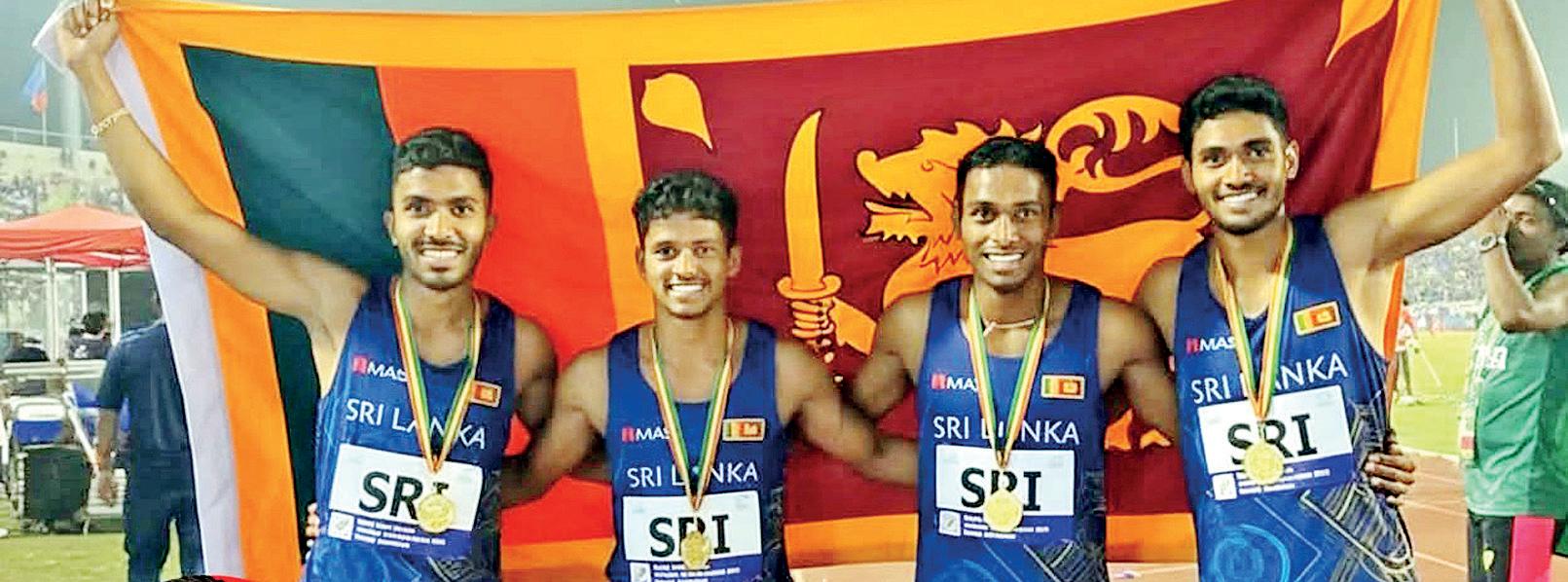 CHAMOD, SAFIYA CROWNED SOUTH ASIA'S FASTEST SPRINTERS