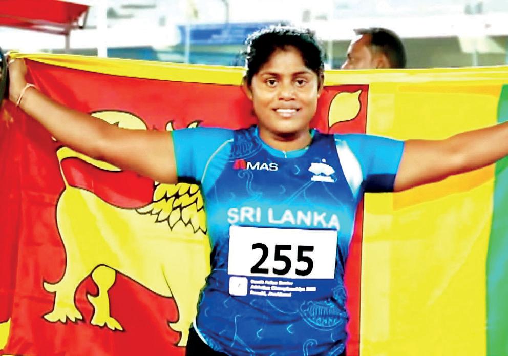 SRI LANKA FINISHES SECOND WITH 40 MEDALS AT 4TH SOUTH ASIAN SENIOR ATHLETICS CHAMPIONSHIPS