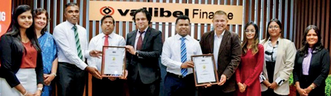 Lanka Rating Agency assigns strong A- Entity Rating to Vallibel Finance