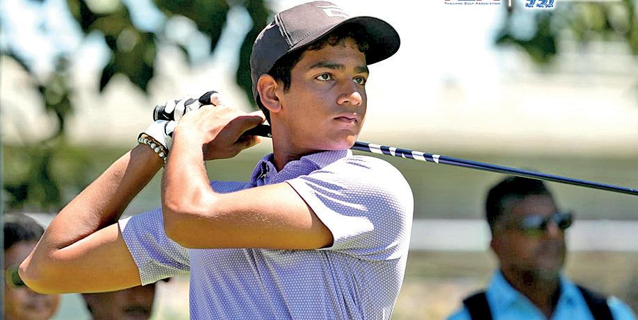 Algama first golfer in top 10 at Asian Youth Games