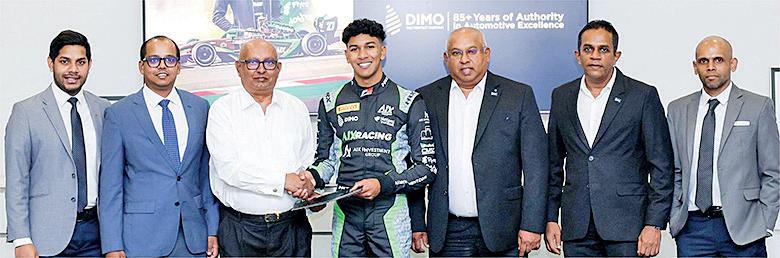 DIMO joins forces with young racing star Yevan David