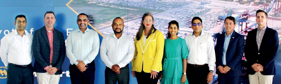 U.S. Embassy delegation visits Hambantota International Port
