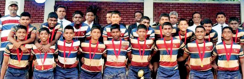 Zahira trades football for rugby and wins trophy
