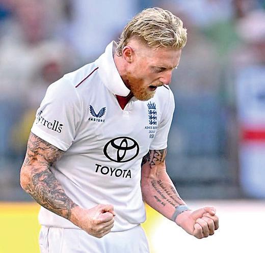 England on fire in Ashes