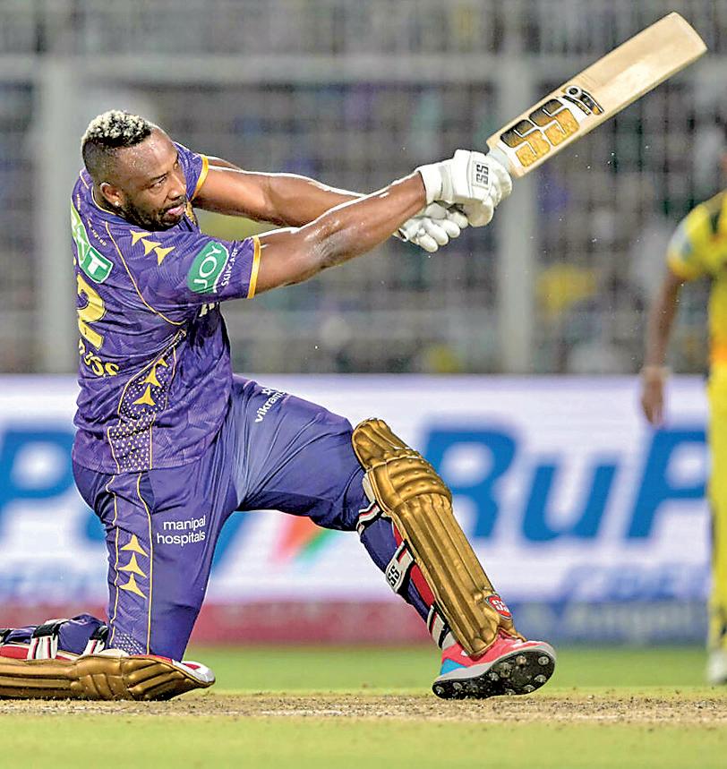 West Indies' Russell retires from IPL, named KKR 'power coach'