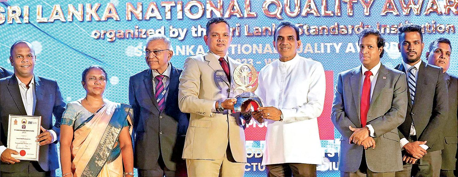 Keells Food Products wins National Quality Award for Overall Organizational Excellence