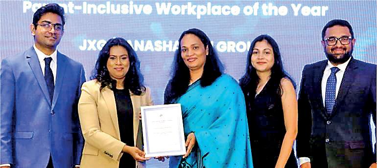 JXG awarded top honour for Parent-Inclusive Workplace practices