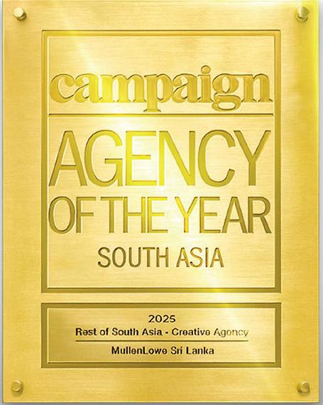 MullenLowe Sri Lanka claims Gold as ‘Rest of South Asia’s Creative Agency of the Year’