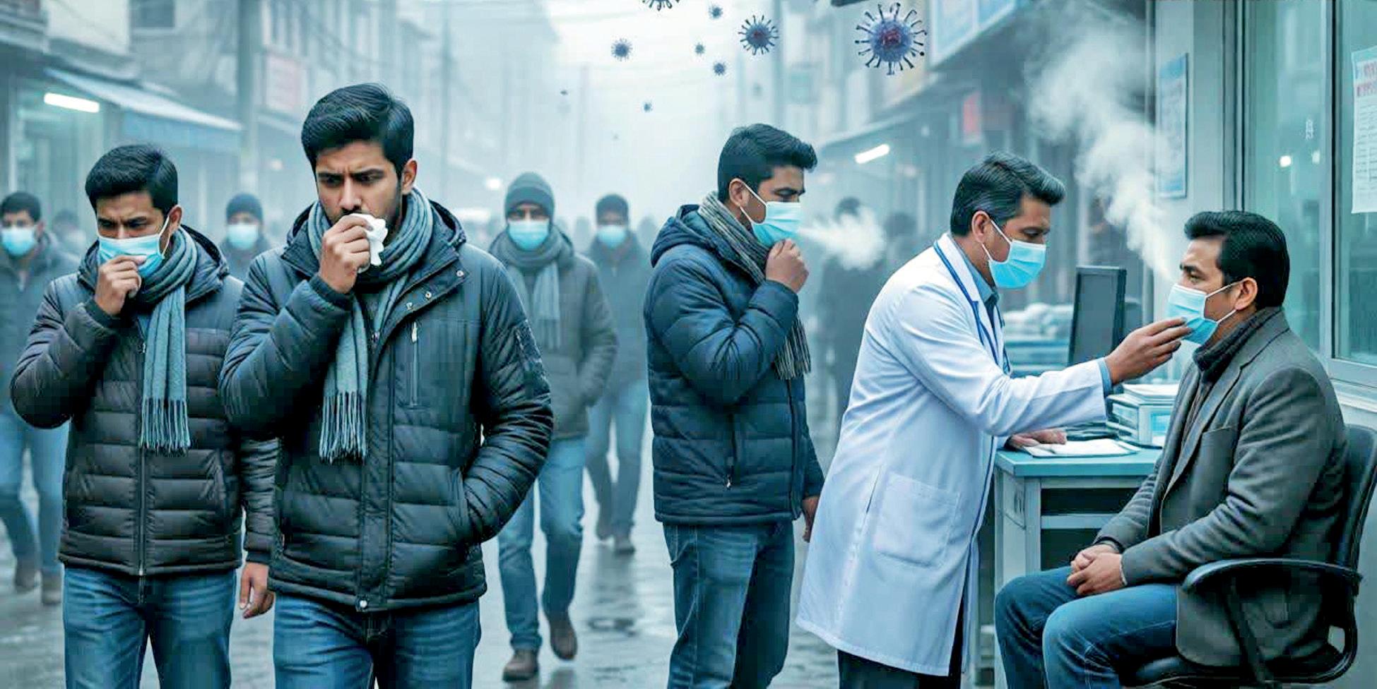Cold weather triggers rise in viral illnesses