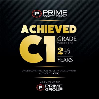 Prime Constructions achieves C1 grade