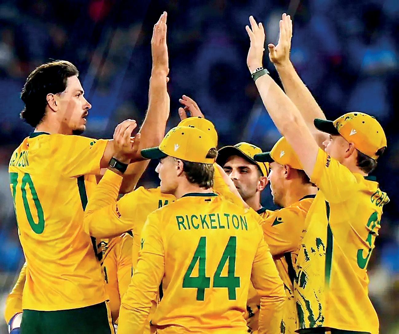 SOUTH AFRICA WARN OF THINGS TO COME