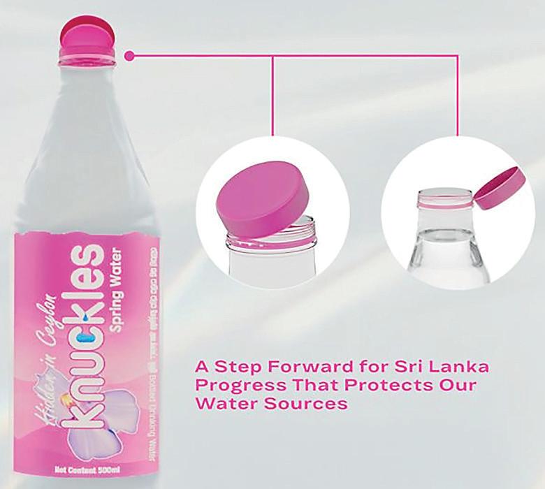Knuckles Spring Water introduces SL’s 1st tethered bottle cap