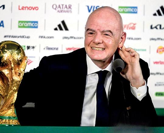 FIFA head flying and flying