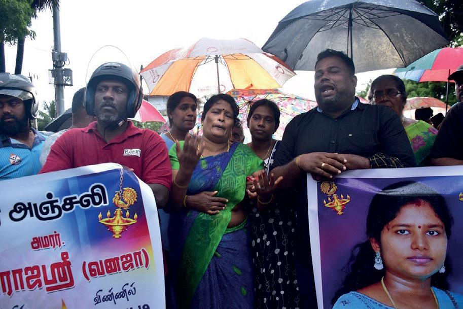 சிந்துஜா, வேனுஜாவின் மரணத்திற்கு நீதி கோரிய மூவர் கைது