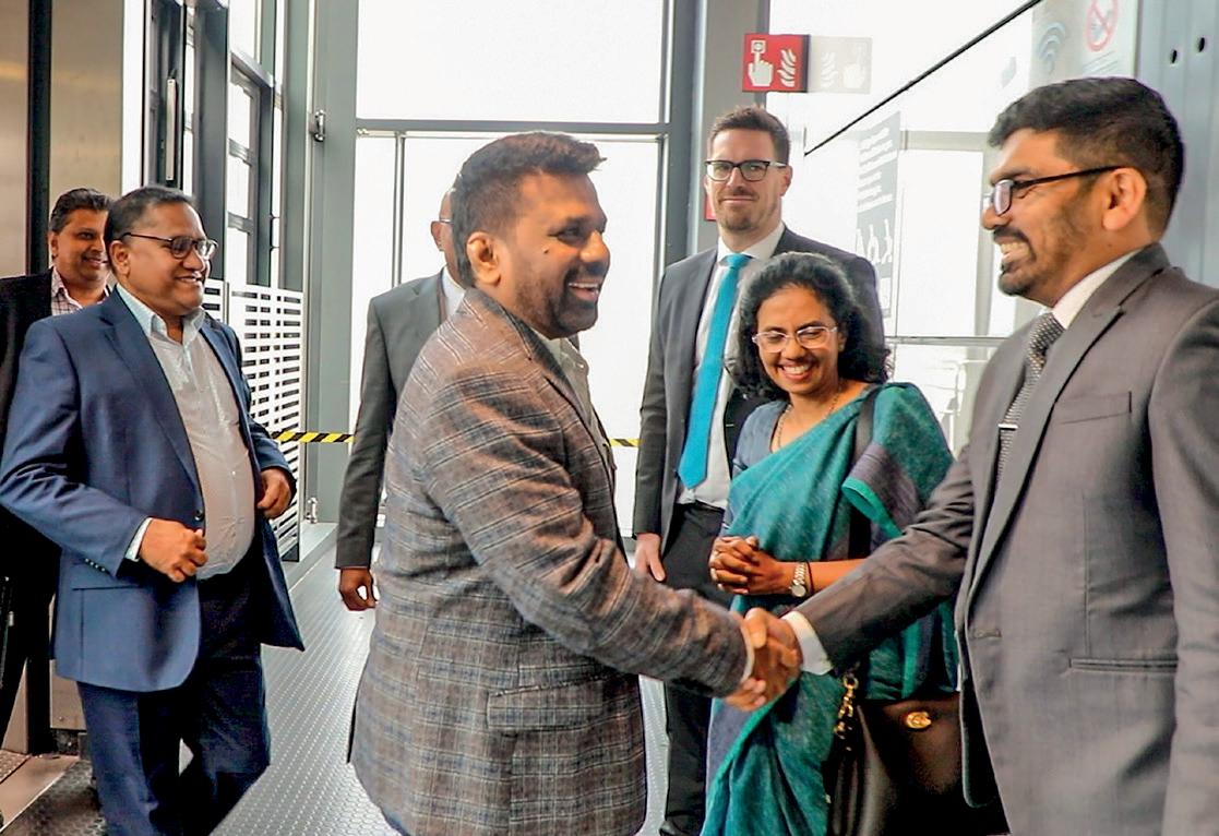 ஜேர்மனியை சென்றடைந்தார் ஜனாதிபதி அனுர
