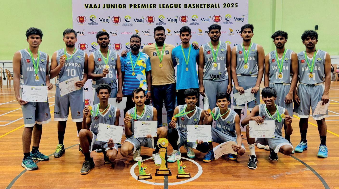 தேசிய கூடைப்பந்தாட்டத் தொடர்: சம்பியனானது காரைதீவு அணி