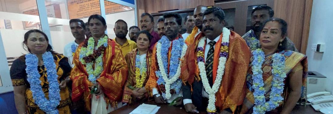 நோர்வூட் தவிசாளர் உபதவிசாளர் கடமையேற்பு