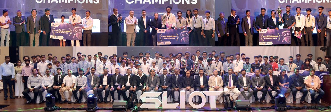 SLT-MOBITEL, SLIOT 2025இல் அடுத்த தலைமுறை தொழில்நுட்ப திறமையாளர்களை கொண்டாடியது