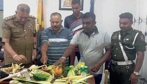 புதையல் தோண்டிய ஐந்து பேர் கைது