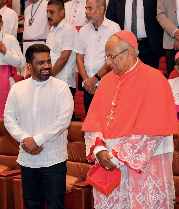 கர்தினால் மெல்கம் ரஞ்சித் ஆண்டகையின் "வகிபாகம் முன்மாதிரியானது”