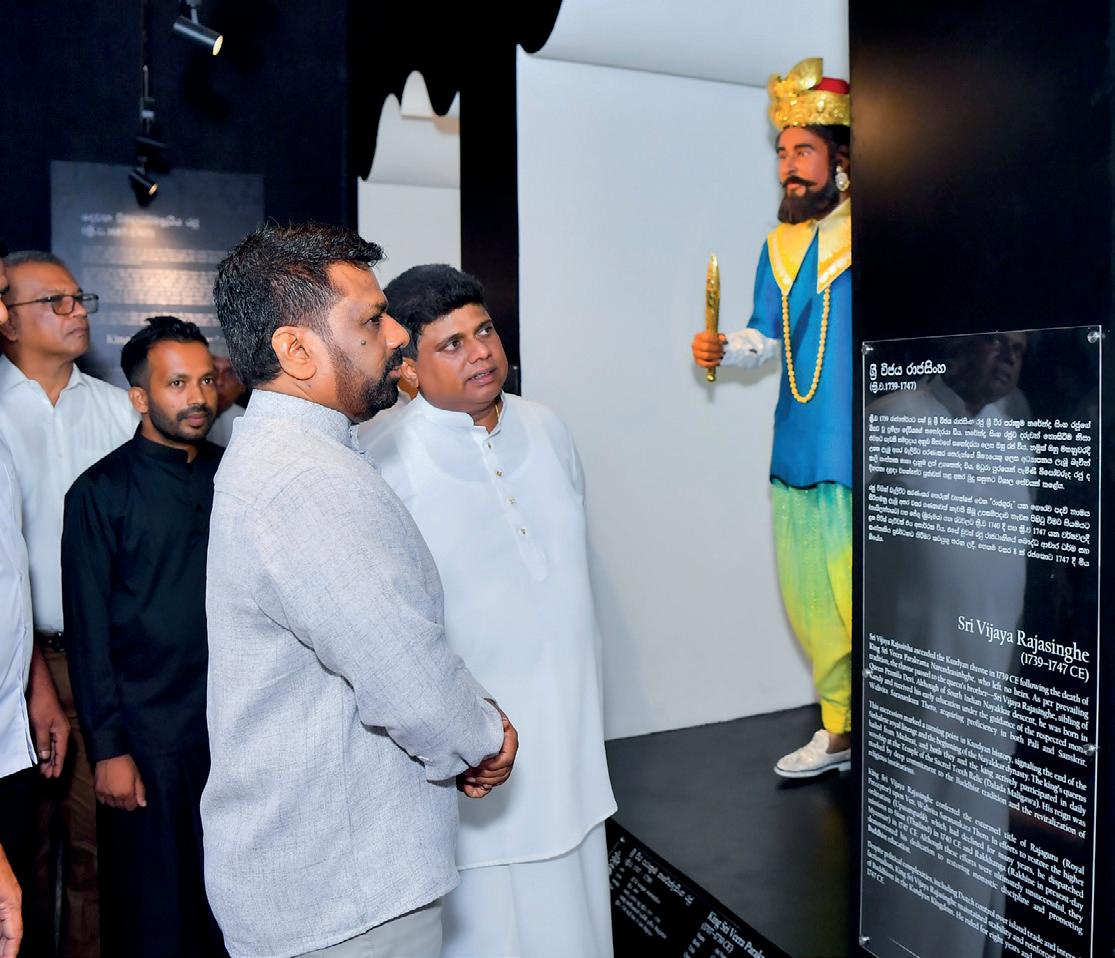 எஹெலேபொல வளவில் உள்ள மெழுகு அருங்காட்சியகம் திறந்து வைப்பு