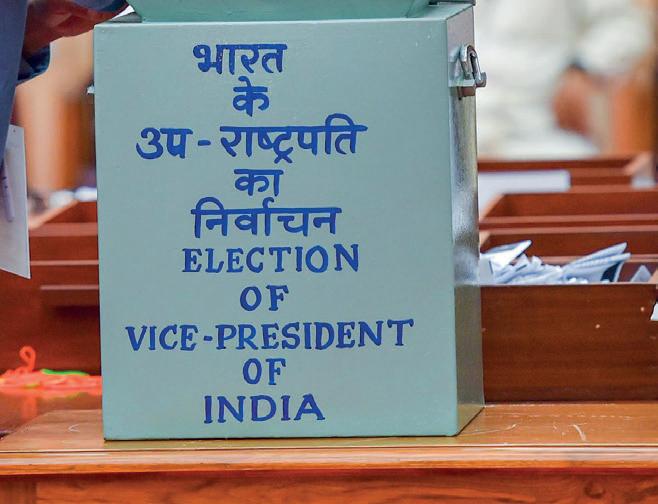 இந்திய துணை ஜனாதிபதி தெரிவுக்கு இன்று வாக்களிப்பு