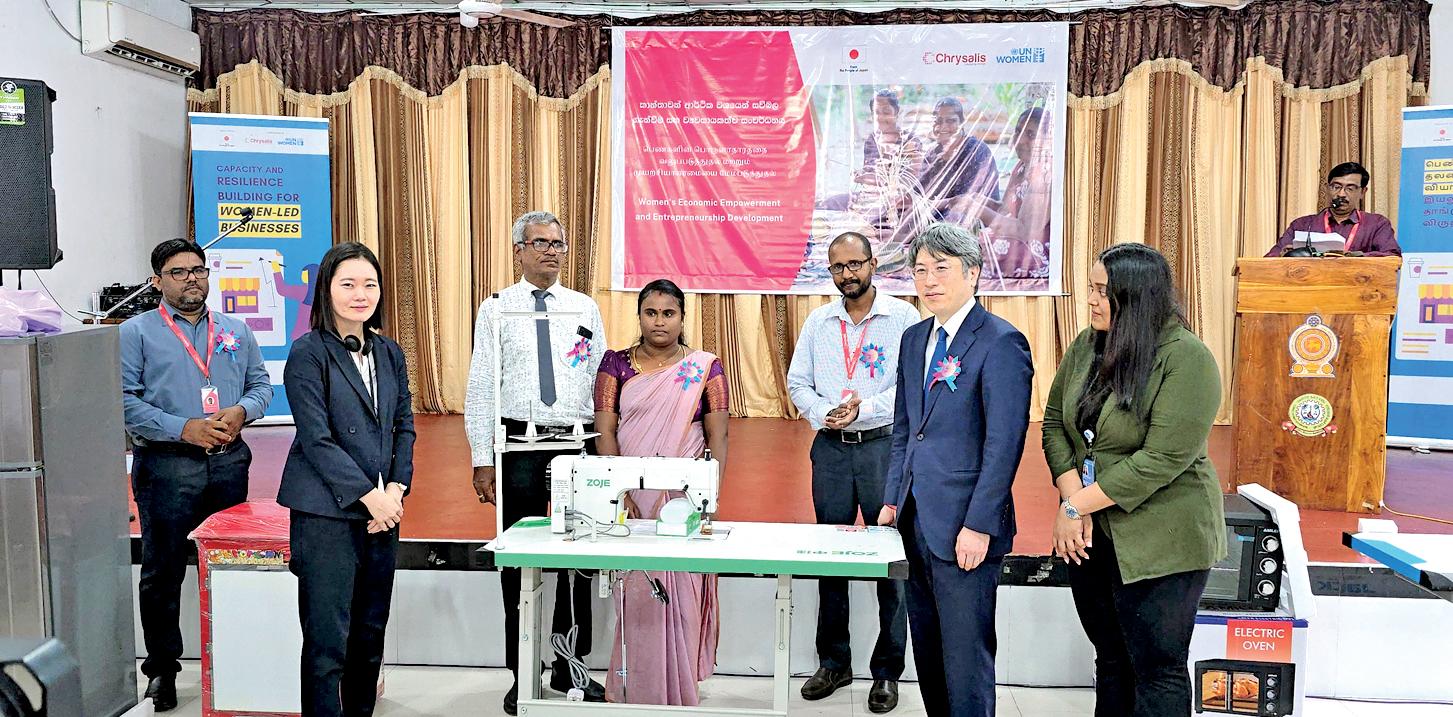 Strengthening women’s economic resilience: Japan and UN Women support women entrepreneurs in Mannar