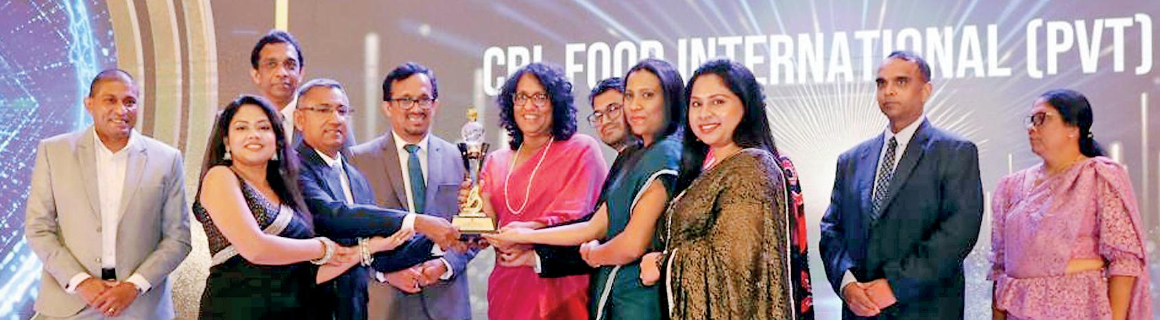 CBL Foods International wins Gold for Best In-House R&D Unit at National Industry Brand Excellence Awards