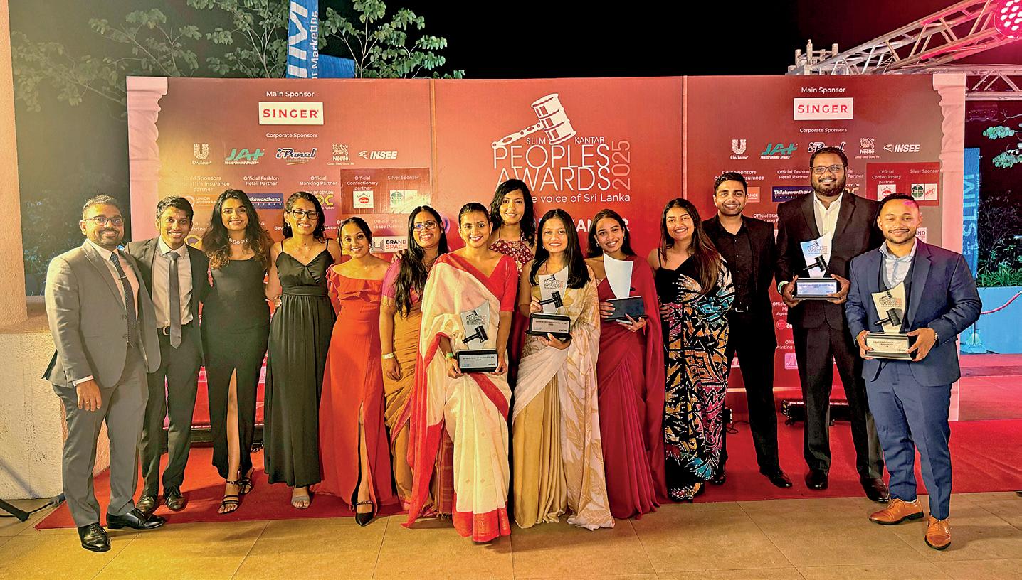 Unilever Sri Lanka shines at SLIM-Kantar People’s Awards 2025