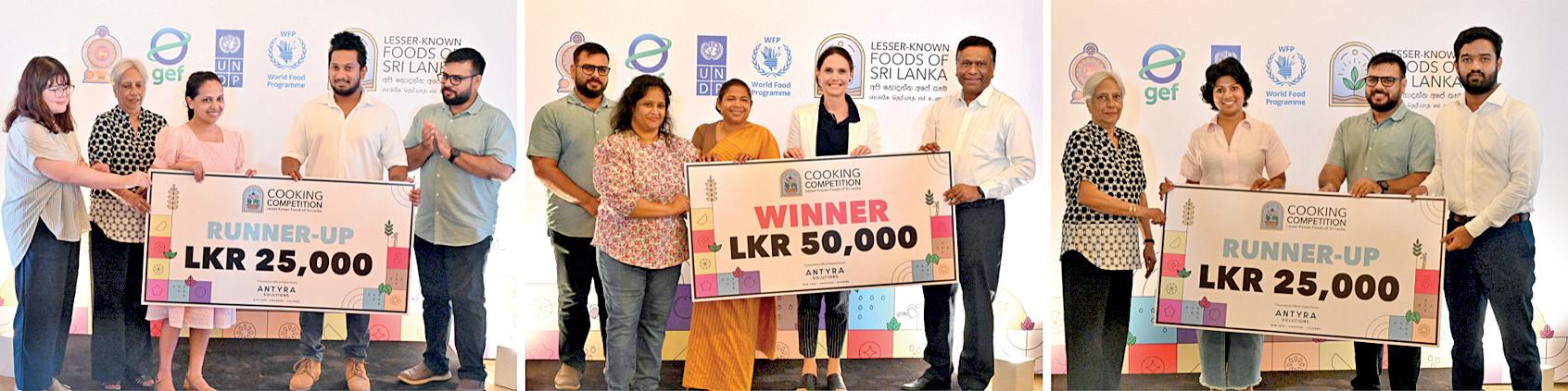 Winners of “Lesser-Known Foods of Sri Lanka” cooking competition announced in line with finale of six-week long campaign