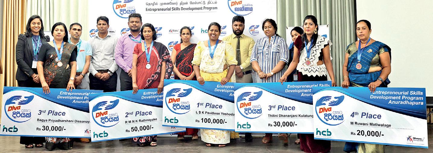 Diva Dathata Diriyak Entrepreneurial Skills Development Program in North Central Province