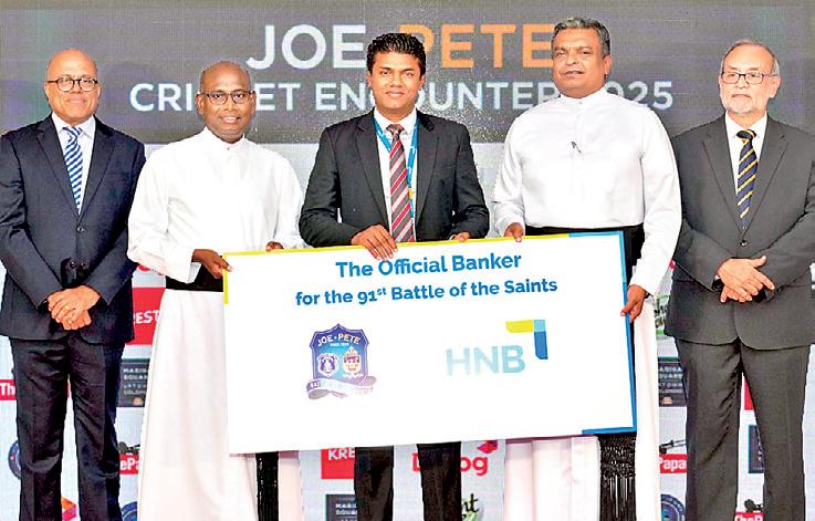 HNB powers 91st Battle of the Saints as Official Banking Partner