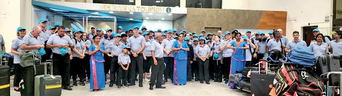 Moreton Cricket Club from Australia receives warm welcome by Sri Lanka Tourism