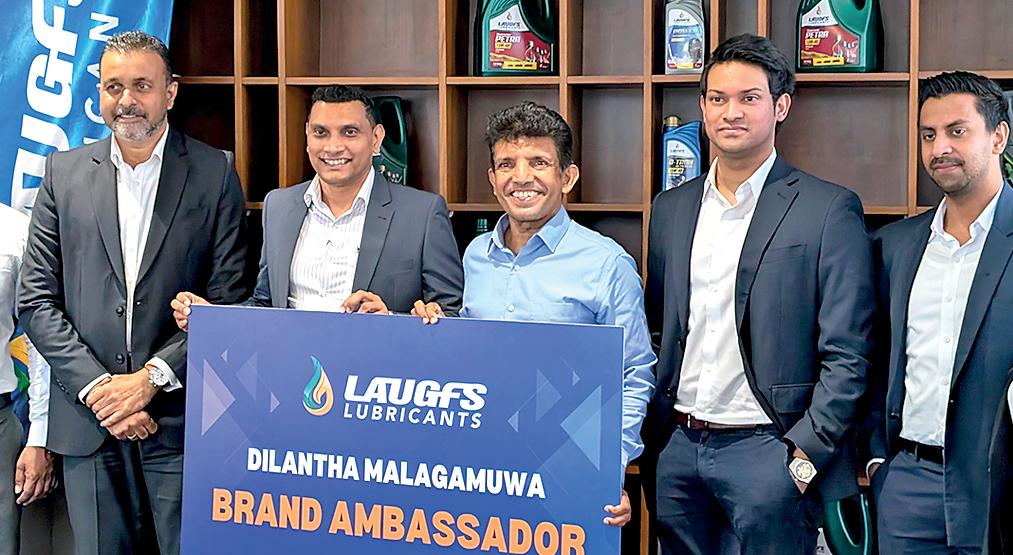 LAUGFS Lubricants appoints international motorsport icon Dilantha Malagamuwa as Brand Ambassador