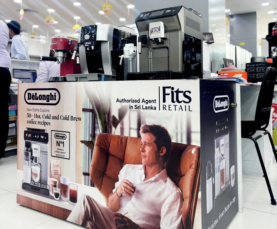 Fits Retail and Abans unveil exclusive Delonghi premium coffee experience