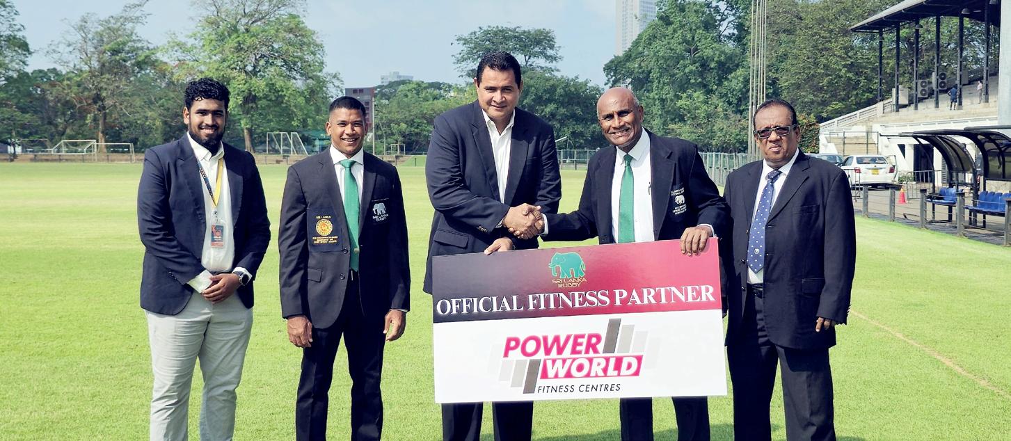 Power World Gyms powers up Sri Lanka Rugby as Official Fitness Partner