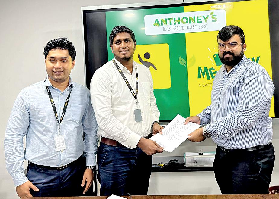 New Anthoney's partners PickMe