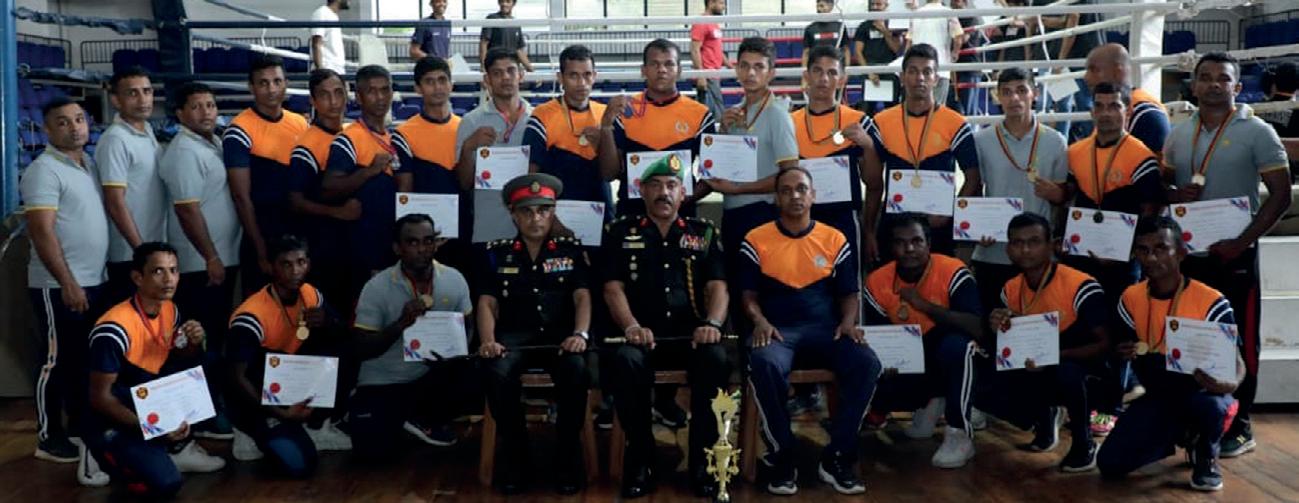 Hemamali's Chathuri, Army's Herath Best Novice boxers