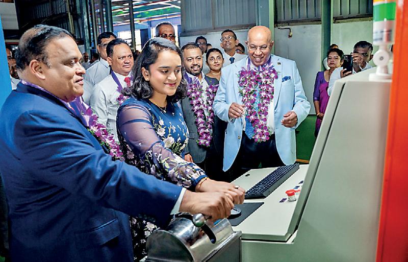 Dipped Products commissions new Rs. 1 b natural rubber glove production plant in Hanwella