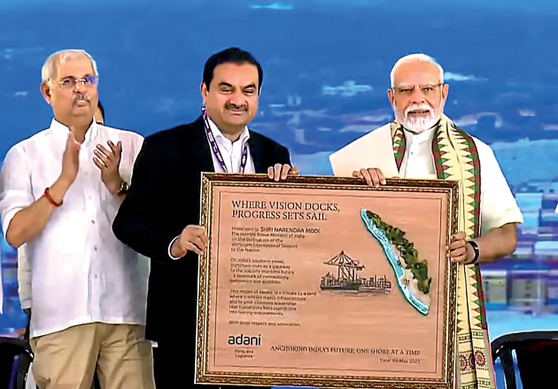 Adani Ports opens Vizhinjam deep-sea port for business