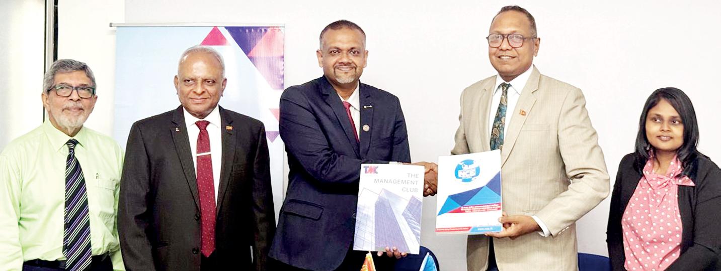 NCE Sri Lanka and TMC partner to boost trade, investment, professional excellence