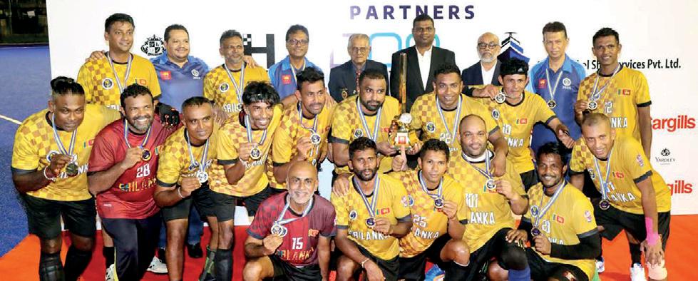 Sri Lanka veterans win inaugural International Masters Hockey Cup