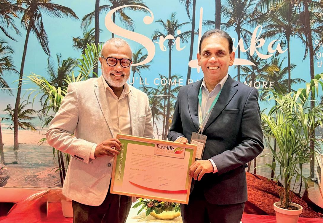 Aitken Spence Travels continues its leadership as only Travelife-Certified DMC in Sri Lanka