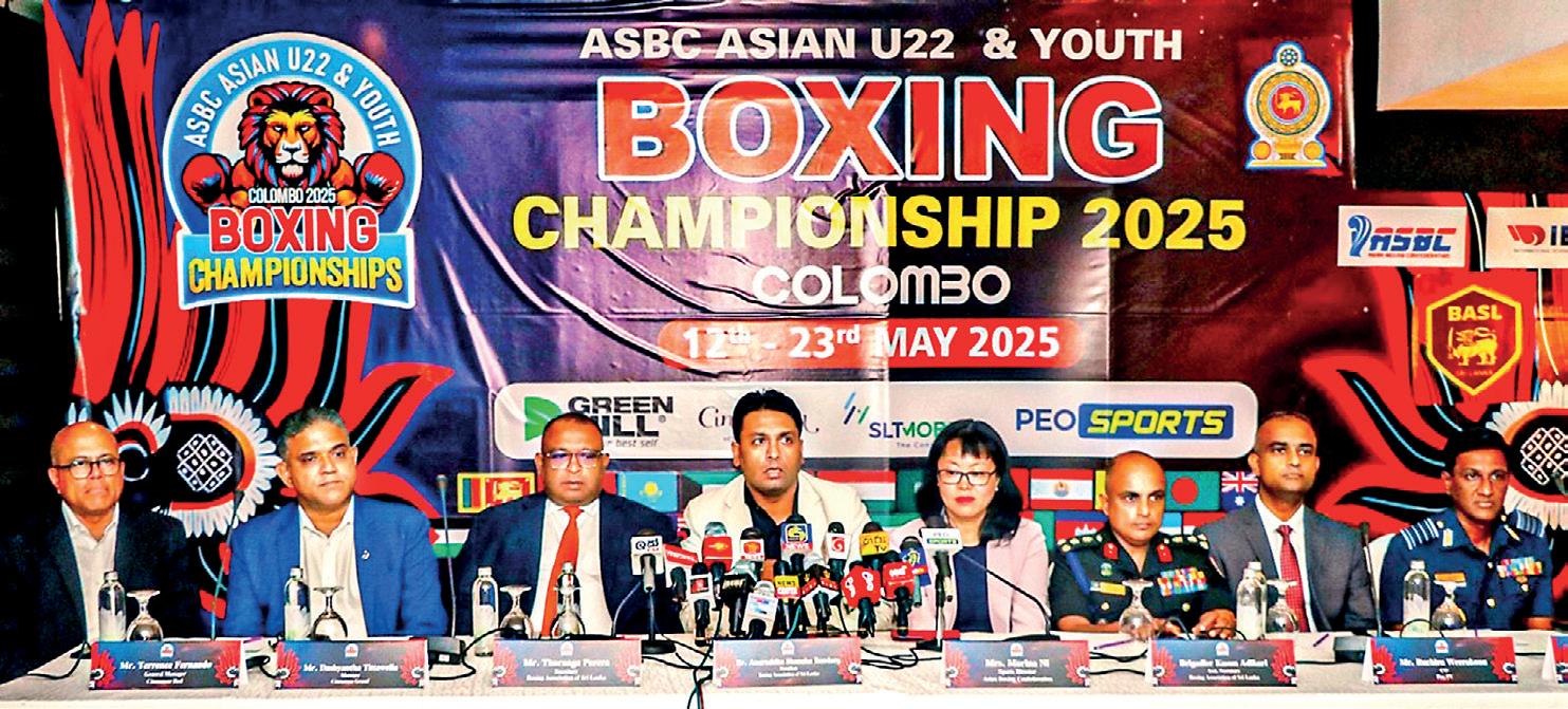 Sri Lanka set to host ASBC Asian U22 & Youth Boxing Championships 2025