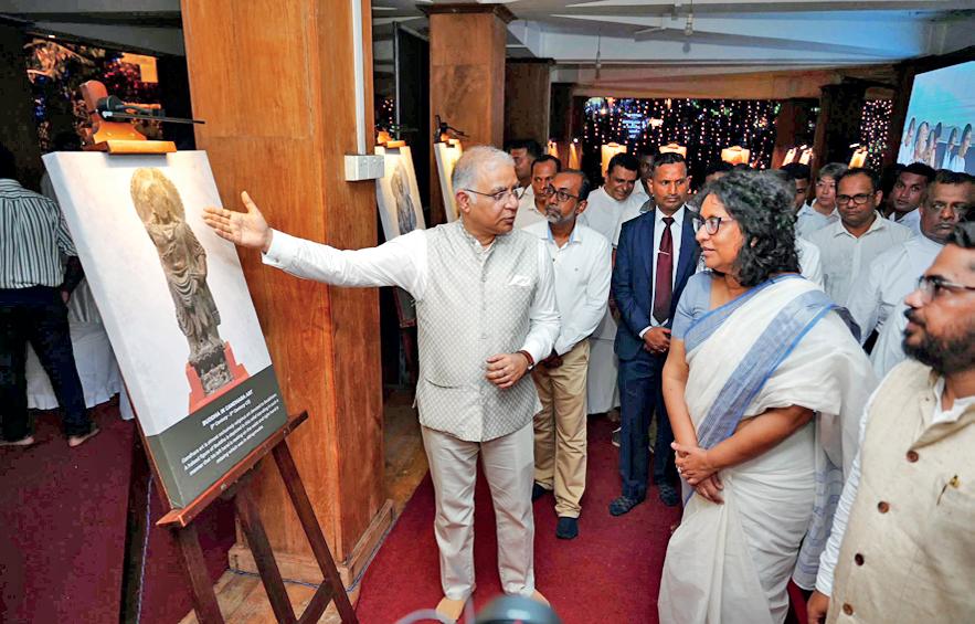 Indian High Commission organises 'Dhamma Rupa' special exhibition on Buddhist sculptural heritage